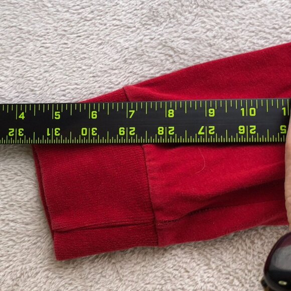 Abercrombie & Fitch Mens T-Shirt Small Long Sleeve Muscle Top Classic Red Casual - Picture 5 of 14